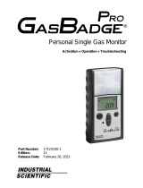 Industrial Scientific GasBadge Pro User manual