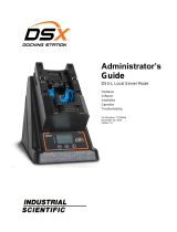 Industrial Scientific DSX Docking Station Operating instructions