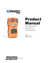 Industrial Scientific Tango TX1 User manual