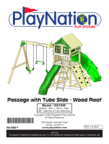 Playnation Passage- Wood Roof Assembly Manual