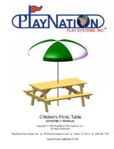 PlaynationCHILDREN'S PICNIC TABLE