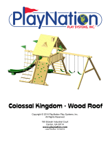 Playnation Colossal Kingdon - Wood Roof Assembly Manual