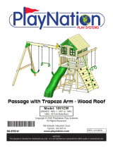 Playnation Passage- Wood Roof Assembly Manual