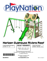 Playnation Horizon Clubhouse - Riviera Roof Assembly Manual