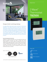 Ecolink Z-Wave Smart Thermostat User manual