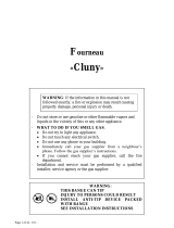 Lacanche CLUNY Owner's manual