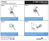 Primex SpeedStar Cat5e Jack Installation guide