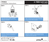 Primex SpeedStar Cat3 Jack Installation guide