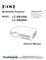 Eiki LC-XB100A Owner's manual