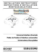 Chief SSM259 Installation guide