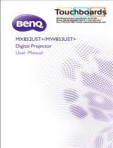 BenQ MW853UST+ User manual