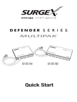 SurgeX SXDS156 Quick start guide
