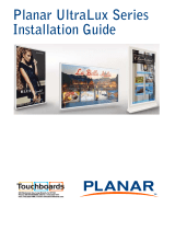 Planar Systems LUX80-ERO-B-T Installation guide