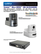 VADDIO WallVIEW CCU HD-19 Owner's manual