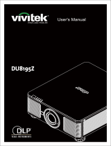 Vivitek DU8195Z User manual