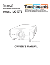 Eiki LC-XT5 User manual