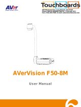 AVer AVerVision F50-8M User manual