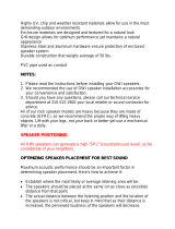 OWI JURASSIC LOG SPEAKER User manual