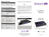 Smart-AVI CVH-01S User manual