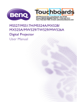 BenQ MS524A User manual