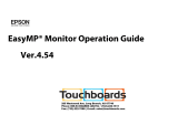 Epson V11H665520 Operating instructions