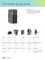 ESi Ergo CPU01-BLK User guide