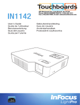 Infocus IN1142 User manual