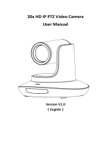 Telycam TLC-300-IP-20(NDI) User manual
