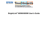 Epson BrightLink 685Wi User manual