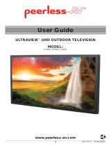 Peerless UV492 User manual