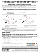 Chief SLM027 Owner's manual