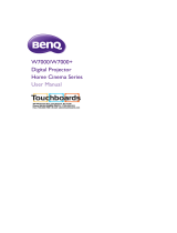 BenQ W7000 User manual