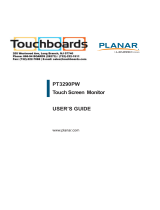 Planar PT3290PW User manual