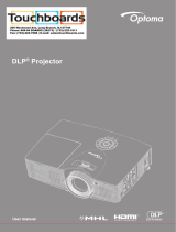 Optoma W416 User manual