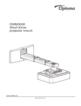 Optoma OWM3000ST User manual