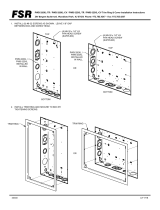 FSR PWB-323XL-ESK Installation guide