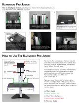 Ergo Desktop ED-PJR Operating instructions