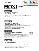 Elmo BOXi T-200 Quick start guide