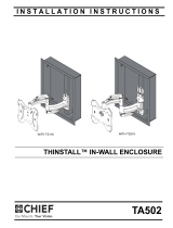 Chief TA502 User manual