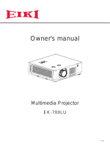 Eiki EK-700LU User manual