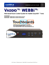 VADDIO 999-8700-000 WEBBi User manual