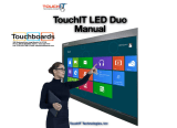 TouchIT DUO6PLED65 Owner's manual
