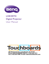 BenQ LX810STD User manual