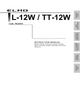Elmo TT12W-Likenew Owner's manual
