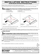 Chief RPMA246 Installation guide