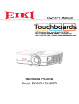 Eiki EK-600U User manual