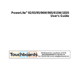 Epson PowerLite 905 User manual