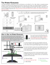 Ergo Desktop HK-BLK-FA-U-R Operating instructions