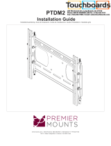 Premier Mounts PTDM2 Installation guide