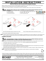 Chief RSMD311 Installation guide